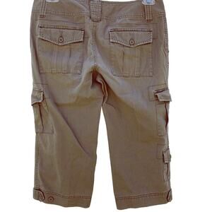 Ocean Pacific Khaki Vintage Utility Cargo  Bermuda Shorts size 11